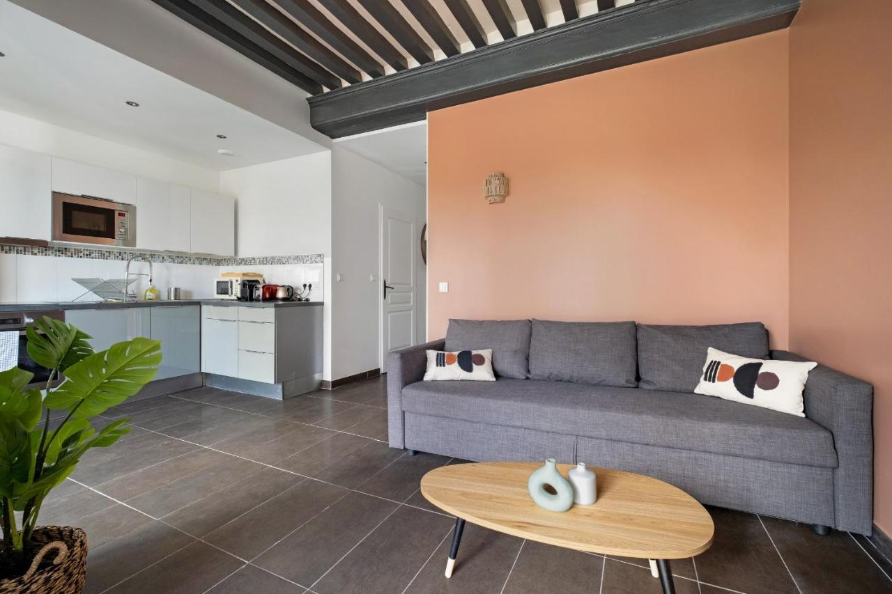 Lyon Cite- Appartement Vue Rhone Terrasse-Caluire Exteriör bild