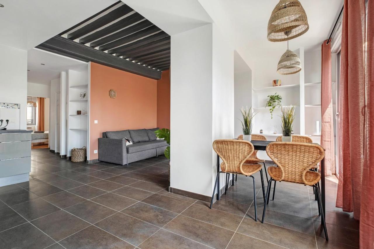 Lyon Cite- Appartement Vue Rhone Terrasse-Caluire Exteriör bild